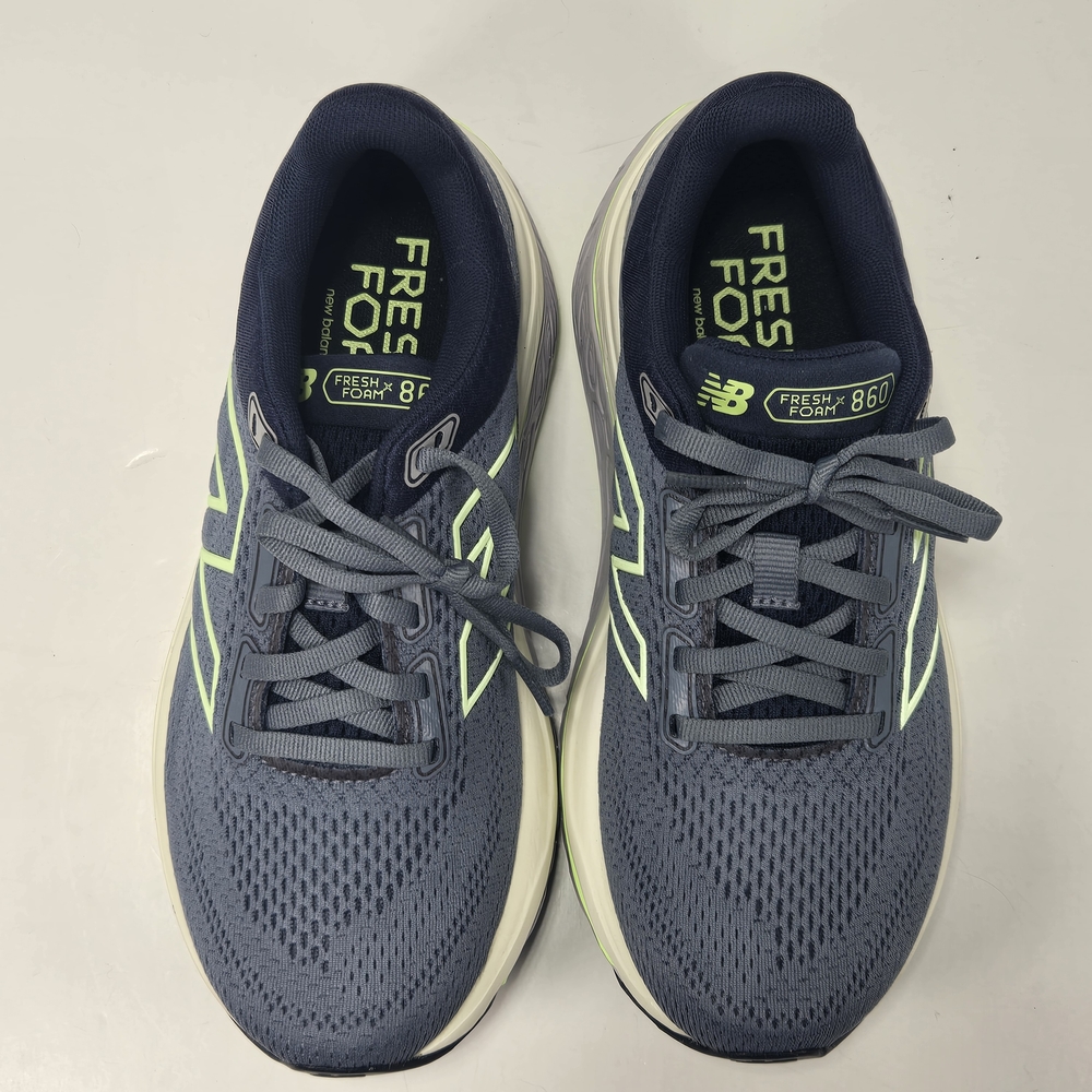 New Balance Fresh Foam X V860v14 Grey Lime Green Running Shoes Women's Size 6.5 - Picture 7 of 15